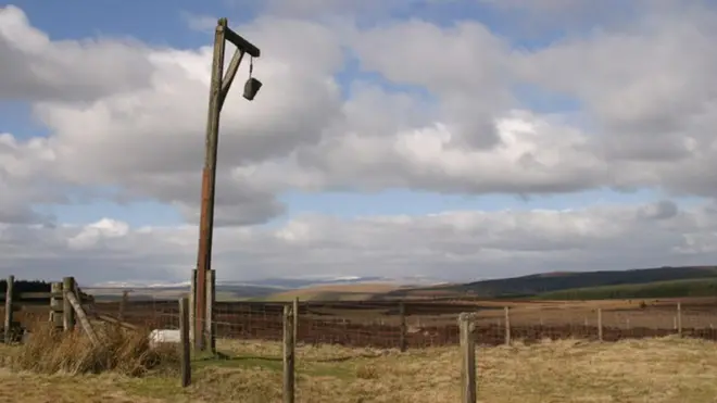 Виселица на северо-востоке Англии напоминает о мрачных средневековых временах