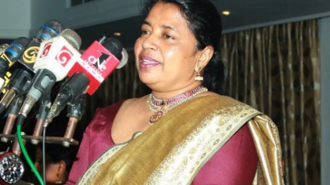 අතුරුදහන් වූ රණවිරුවන්ගේ මව්පියන්ගේ සංගමයේ සභාපතිනි විශාඛා ධර්මදාස