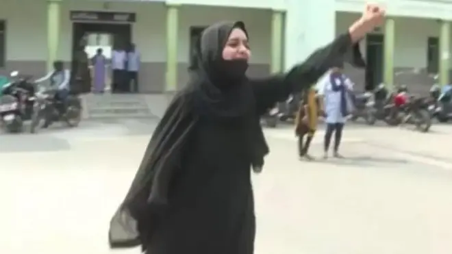 انڈیا میں حجاب تنازع