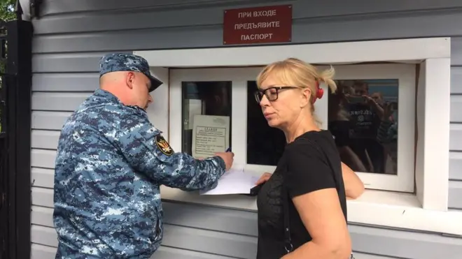 Поки що пані Денисова не змогла зустрітись з жодним з українських в'язнів