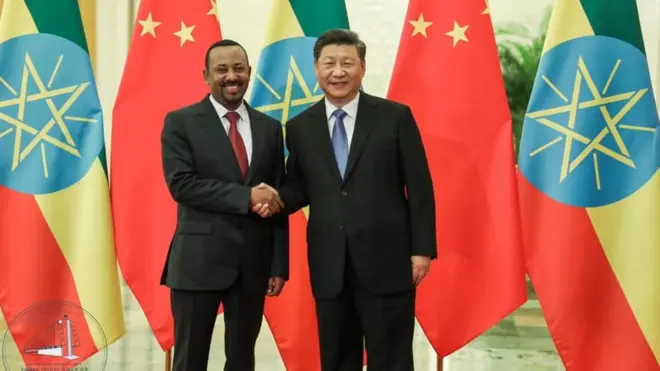 ጠቅላይ ሚንስትር ዐብይ እና ፕሬዝደንት ዢ ዢንፒንግ