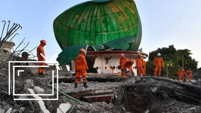 Землетрясение в Индонезии