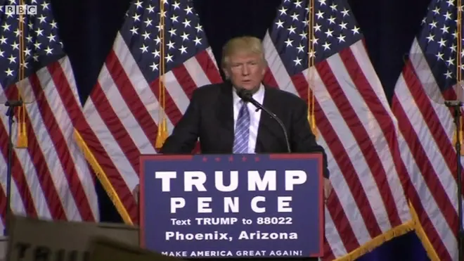 Aux Etats-Unis, Donald Trump a promis de déporter des millions d'immigrés clandestins s'il est élu président.