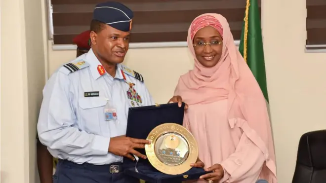 Sadiya Umar Farouq wedding to Chief of Air Staff Sadique Abubakar na true?