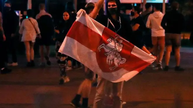 Протесты в Беларуси не утихают уже три дня.