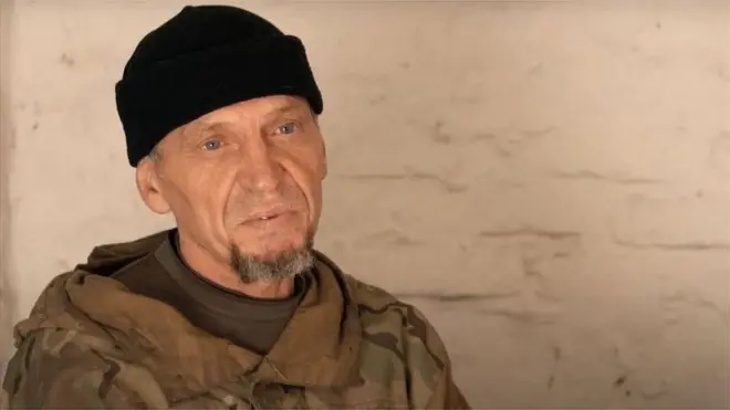 Јевгениј Нужин био је један од хиљаде руских затвореника регрутованих да се боре у Украјини