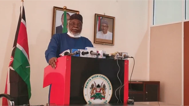 Kenya High Commissioner to Nigeria Wilfred Machage