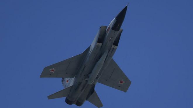 МиГ-31 с "Кинжалом"