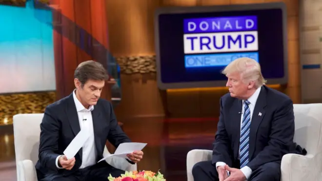 "Шоу доктора Оза" с участием Дональда Трампа выйдет в эфир в четверг