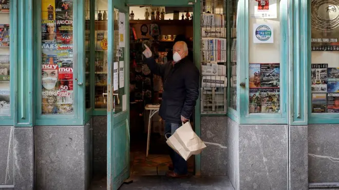 Мужчина в Испании