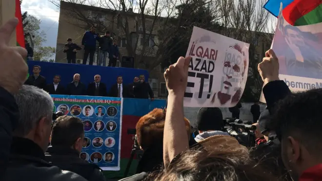 Milli Şura və Müsavatın birgə etiraz nümayişi