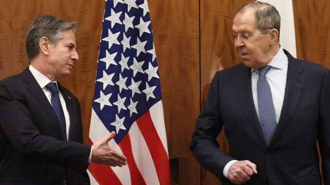 Блинкен и Лавров