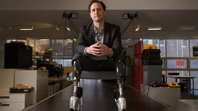 Professor Hugh Herr believes we're entering a new era of human-machine interoperability