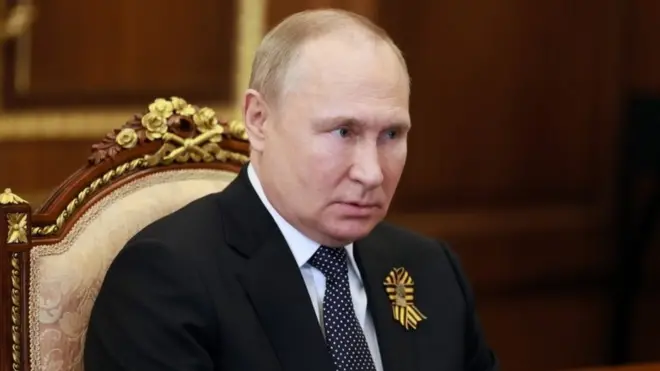 Moscow would only use nuclear weapons if Putin perceives an "existential threat" to Russia, US intelligence says