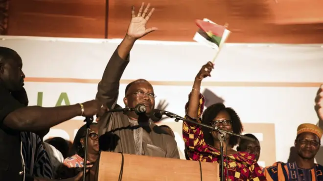 Le président Kabore