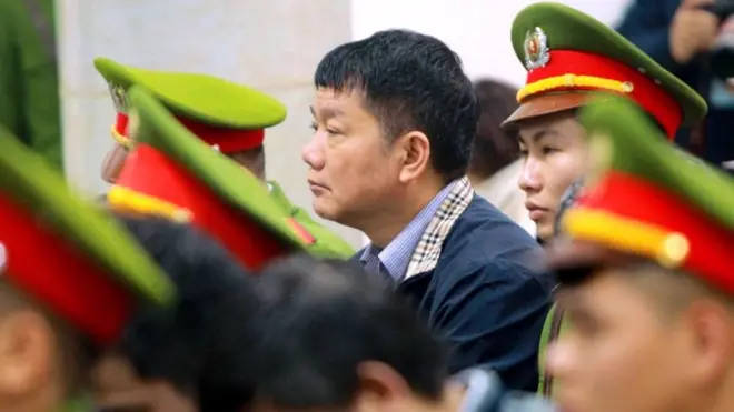 Ông Đinh La Thăng bị tuyên 13 năm tù trong phiên xử kết thúc hôm 22/1/2018