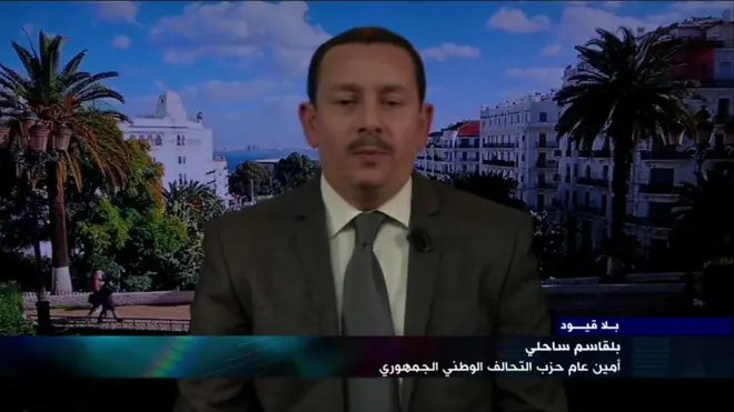" بلقاسم ساحلي أمين عام حزب التحالف الوطني الجمهوري في الجزائر