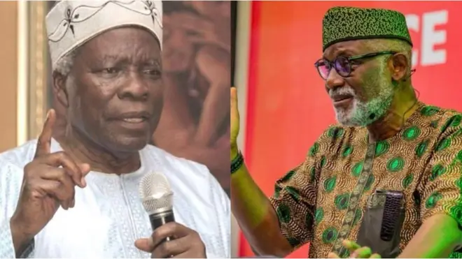 Banji Akintoye ati Rotimi Akeredolu