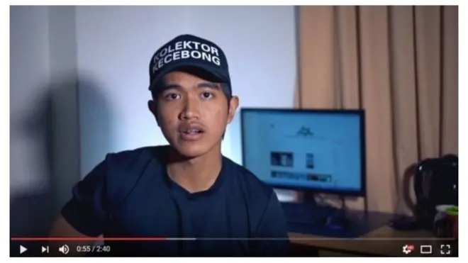 Putra Presiden Jokowi, Kaesang Pengarep, memiliki kanal di situs Youtube. Namun Muhammad Hidayat tak secara rinci merujuk laporannya pada video milik Kaesang.