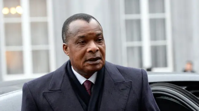 Le président congolais Denis Sassou Nguesso