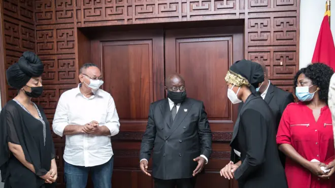 Ghana President Jerry John Rawlings: