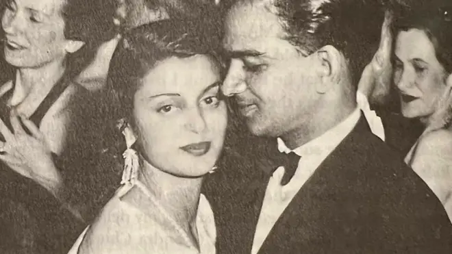 जयपुर की महारानी गायत्री देवी अपने पति महाराजा मान सिंह द्वितीय के साथ