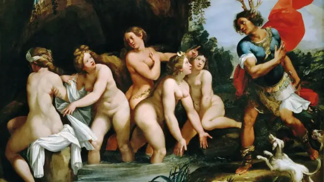 "Diana and Actaeon" by Giuseppe Cesari