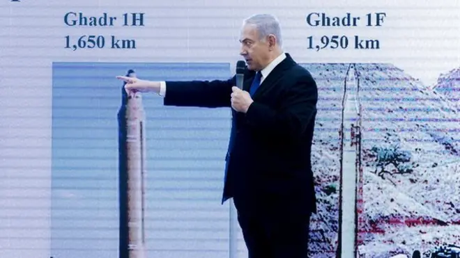 Netanyahu afirmó que los documentos presentados acreditan la intención de Teherán de hacerse con la bomba.