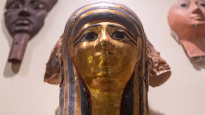 Mummy images of Pharoahs