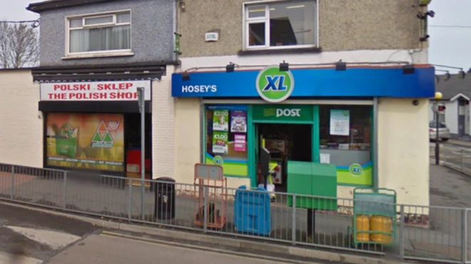 The post office on Staplestown Road, Carlow
