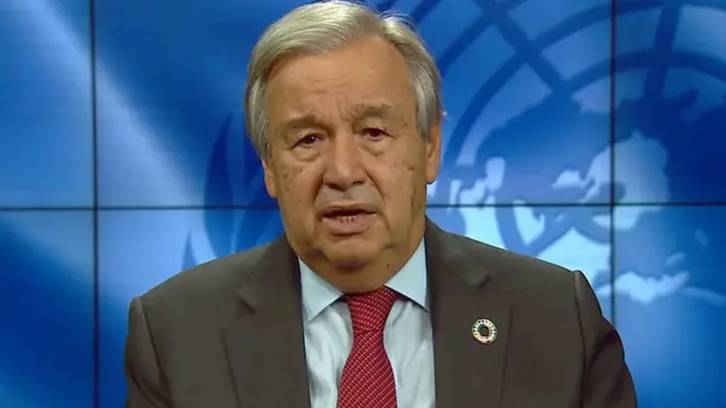 UN Secretary General António Guterres