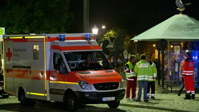 На месте взрыва