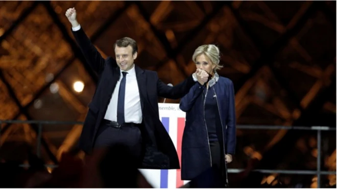 Ông Macron nói rằng một trang mới đã được mở ra trong lịch sử nước Pháp