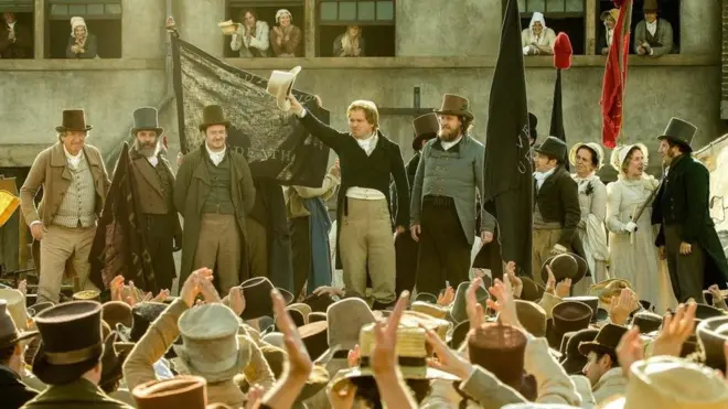 مشهد من فيلم فيلم "بيترلو"