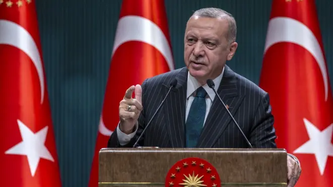 أردوغان أكد أن بلاده لن تتنازل عن حقوقها في المتوسط
