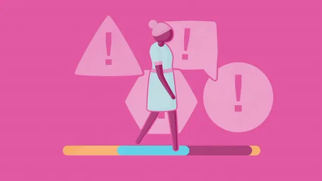 Ilustración de una mujer