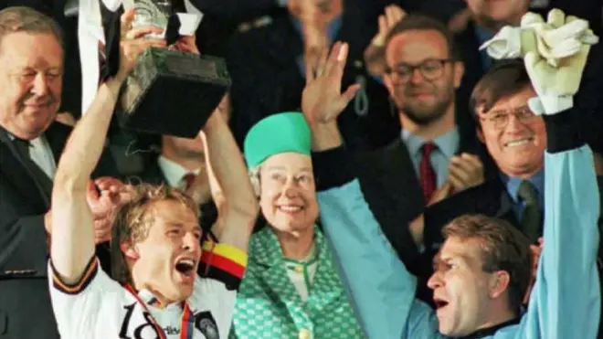 Alemania fue el campeón de la Eurocopa 1996