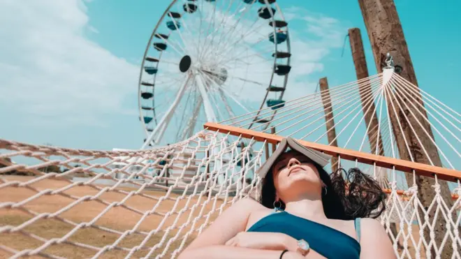 Жінка, відпочинок