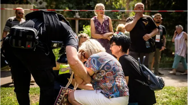 Удар по багатоповерхівці у Кривому Розі.