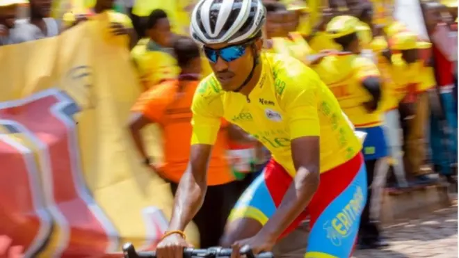 ናትናኤል ተስፋጽዮን ዕዉት ብጫ ማልያ ዙር ርዋንዳ ኮይኑ