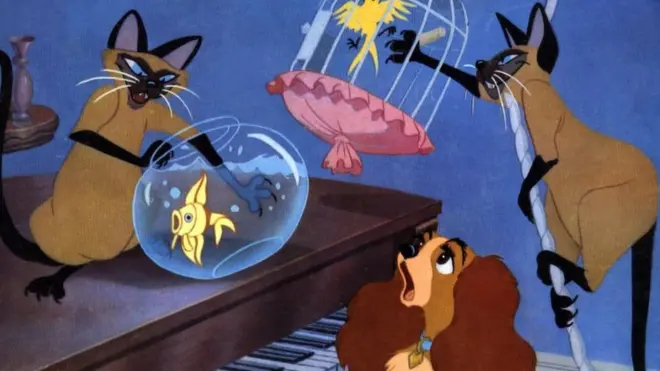 The Siamese cats in Lady and the Tramp perpetuated anti-Asian stereotypes