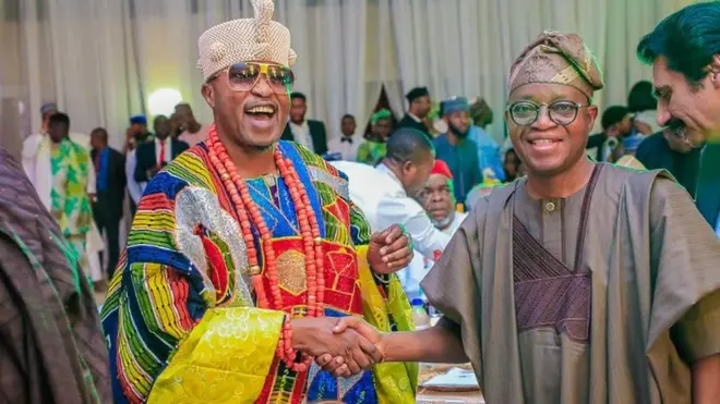 Oluwo ati Gomina Gboyega Oyetola