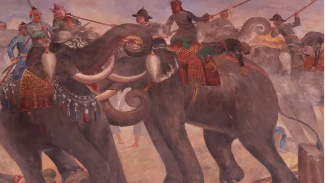 พระนเรศวรชนช้าง