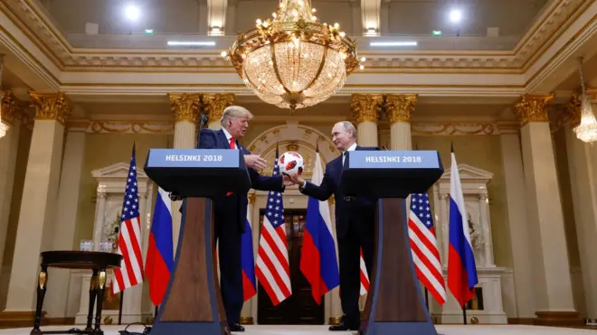 Трамп Путін