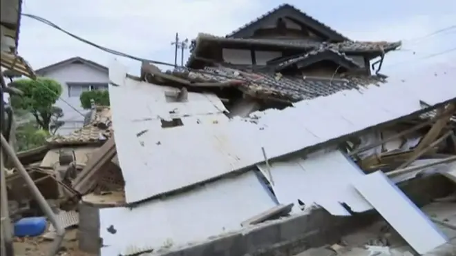 熊本市の9階から脱出　車内で過ごしたアーウィンさん