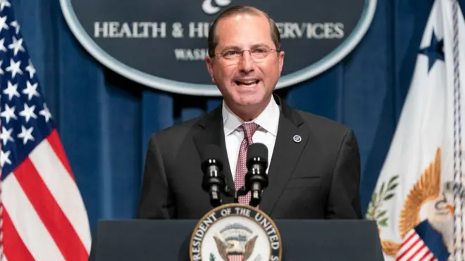 美国卫生部长阿扎尔将访问台湾（Credit: Getty Images）