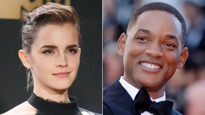 Emma Watson and Will Smith