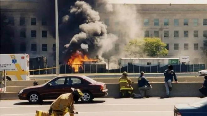 Foto ini dinamai "Pentagon Emergency Response" atau Respons Darurat Pentagon.