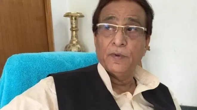 समाजवादी पार्टी सांसद आज़म ख़ान (फ़ाइल चित्र)