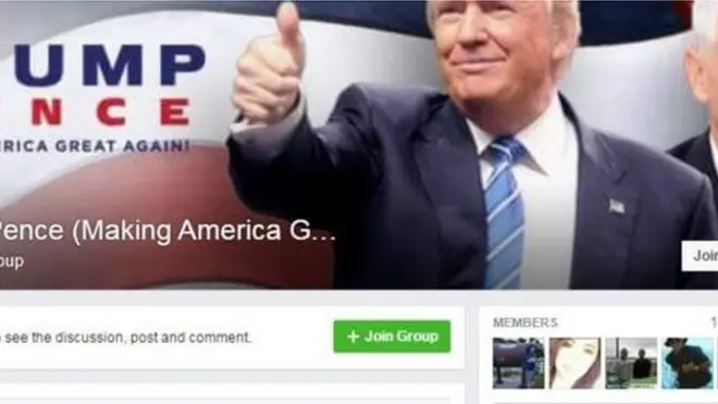 Boggan ayaa ka mid ah kuwa ay adeegsadeen taageerayaasha Trump